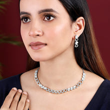 Glamour Galore CZ Necklace Set