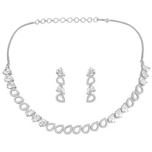 Glamour Galore CZ Necklace Set