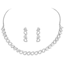 Glamour Galore CZ Necklace Set