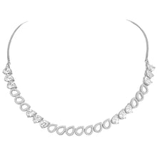 Glamour Galore CZ Necklace Set