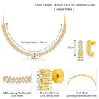 Symphony Necklace Set – Harmonious Designer Jewellery by Peora
