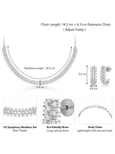 Symphony Necklace Set – Harmonious Designer Jewellery by Peora
