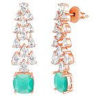 Stone & CZ Necklace – Elegant Sparkle & Style | Peora