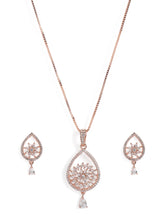Tear of Grace CZ Pendant & Stud Set