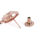 Tear of Grace CZ Pendant & Stud Set - Rose Gold