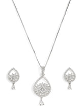 Tear of Grace CZ Pendant & Stud Set