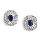 Glamorous Crystals Halo Pendant Set