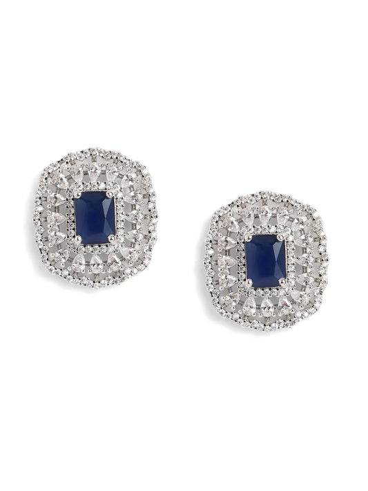 Glamorous Crystals Halo Pendant Set