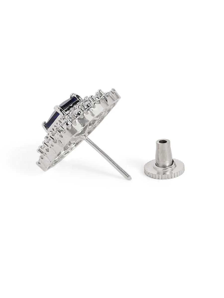 Glamorous Crystals Halo Pendant Set