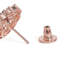 Petal Crystal Pendant & Stud Set - Blue