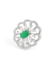 Petal Crystal Pendant & Stud Set