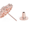 Celestial Glow Faux CZ Pendant Set - Rose Gold