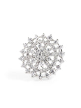 Celestial Glow Faux CZ Pendant Set - Silver