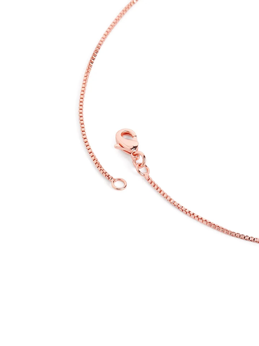 Sparkling Leaf CZ Pendant Set