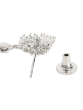 Sparkling Leaf CZ Pendant Set