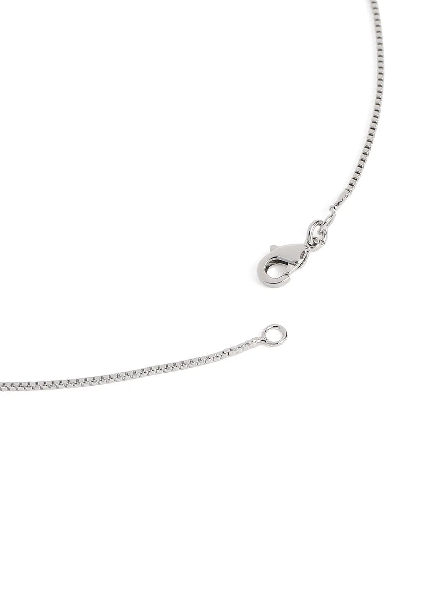 Sparkling Leaf CZ Pendant Set