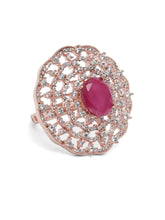 Signature Halo Accent Adjustable Ring