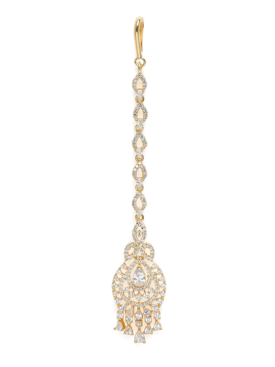 Traditional Crystal Drop Maangtikka