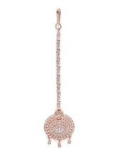 Classic Round CZ Maangtikka Design