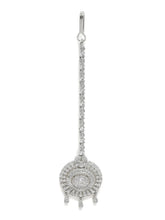 Classic Round CZ Maangtikka Design