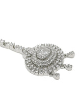 Classic Round CZ Maangtikka Design