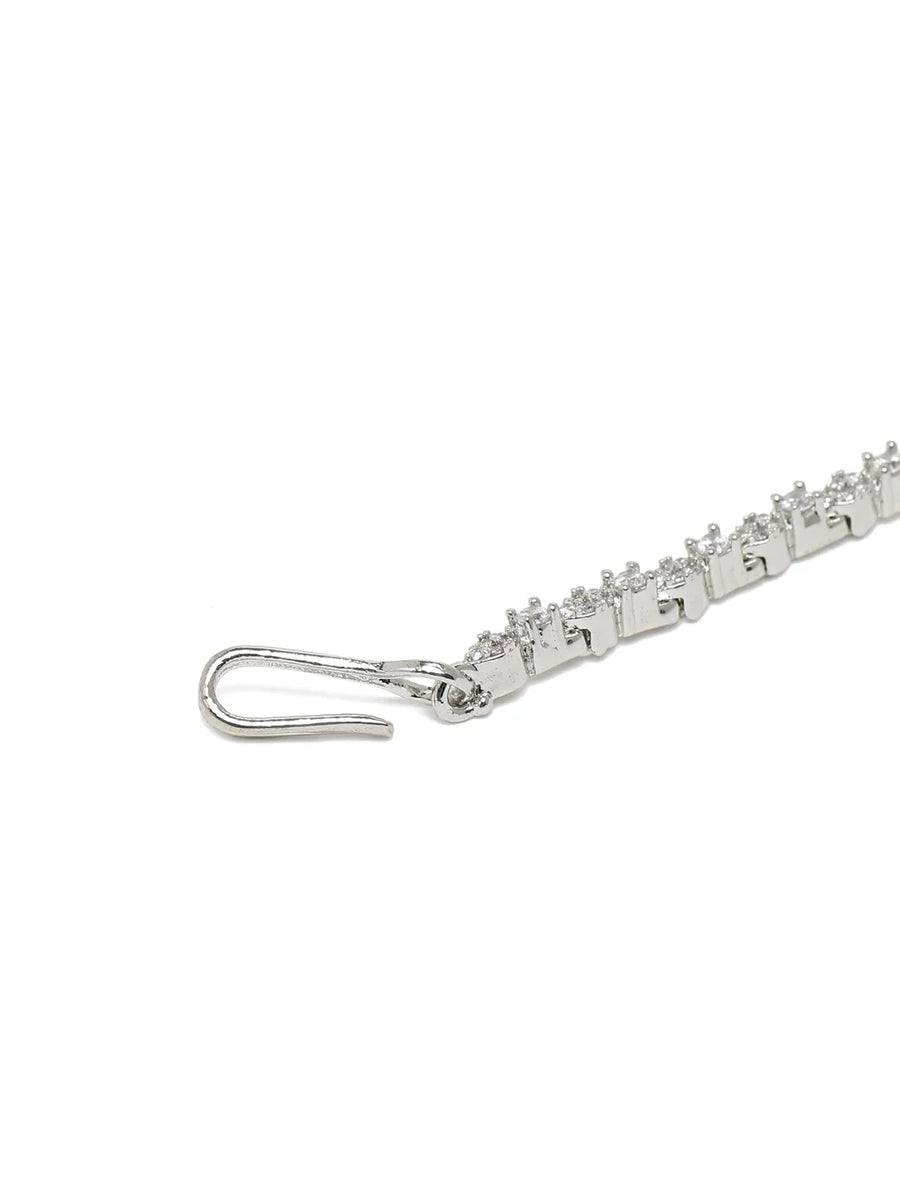 Classic Round CZ Maangtikka Design