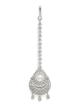 Vintage CZ Pearl Accent Maangtikka