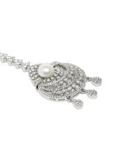 Vintage CZ Pearl Accent Maangtikka