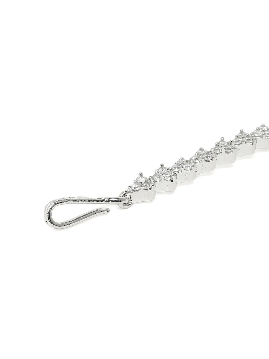 Vintage CZ Pearl Accent Maangtikka