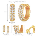 Trendy Hoop Earrings for Daily Wear