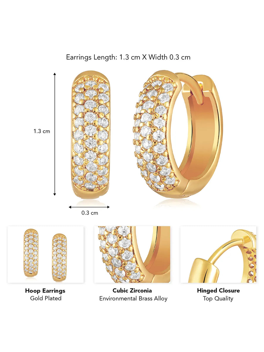 Trendy Hoop Earrings for Daily Wear