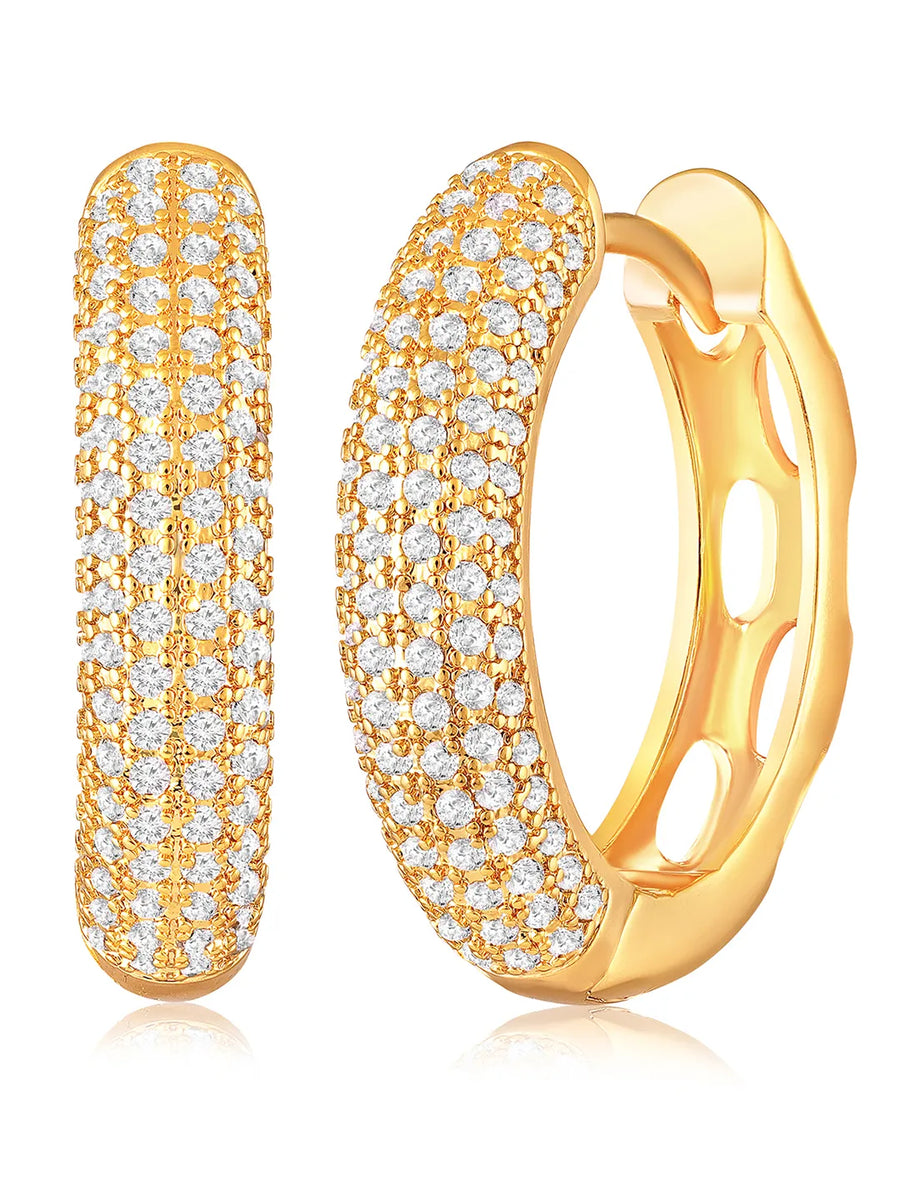 Circular Hoop Earrings – Classic & Chic Styles | Peora