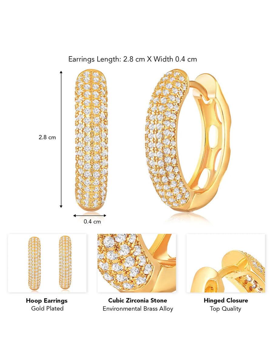 Circular Hoop Earrings – Classic & Chic Styles | Peora