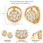 Explore Premium Gold Hoop Earrings | Free Shipping Available