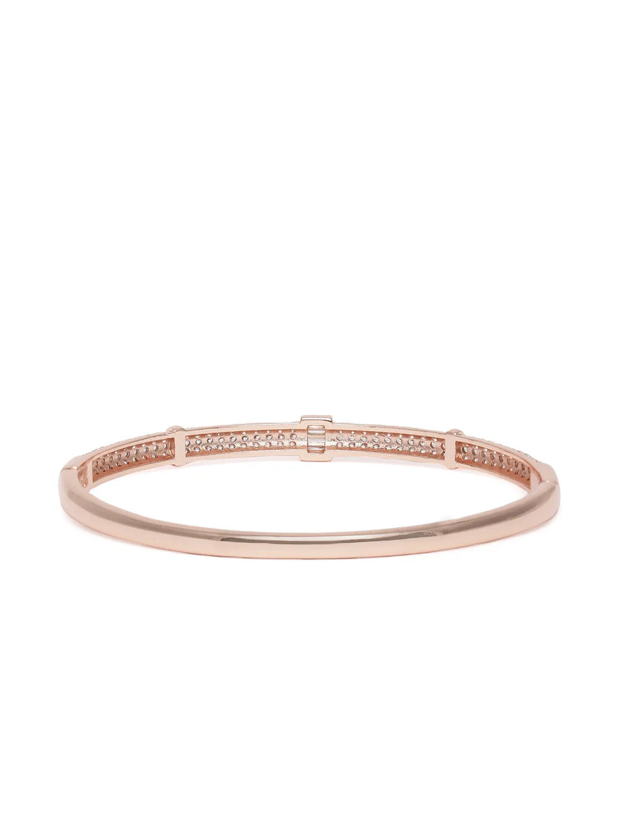 Dazzling CZ Stylish Kada Bracelet