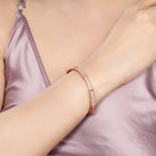 Dazzling CZ Stylish Kada Bracelet