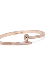 Wraparound Gleam CZ Kada  Bracelet