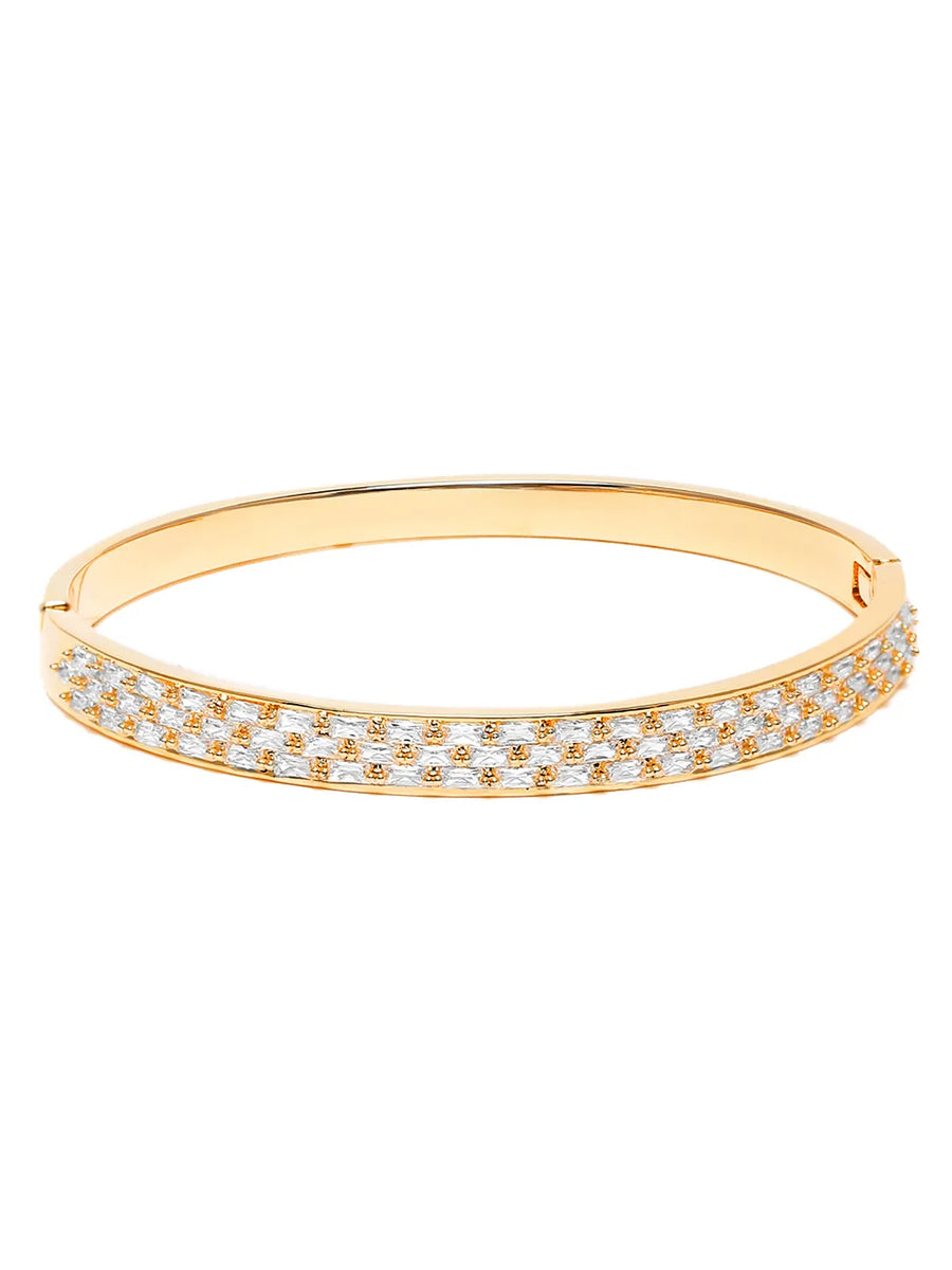 Shimmering CZ Studded Kada for Women