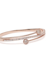 Parallel Gleam Sphere End Kada Bracelet