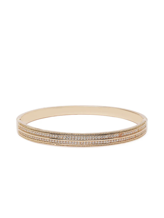 Bold Textured Band Style Kada Bracelet
