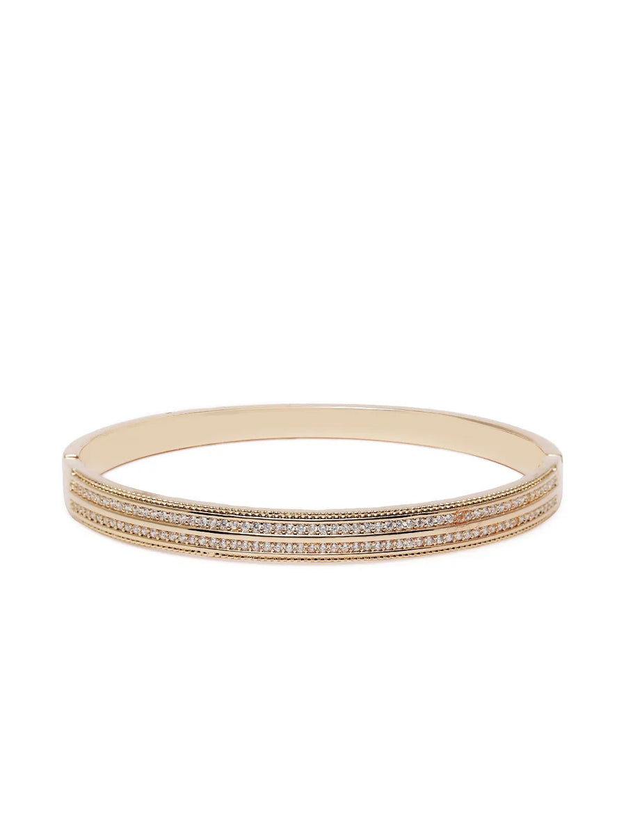 Bold Textured Band Style Kada Bracelet