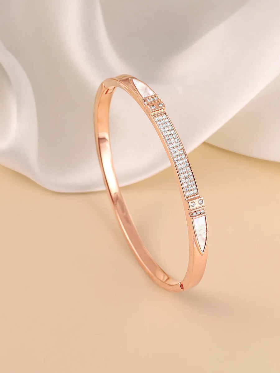 Trendy CZ Studded Kadas for Her