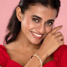 Contemporary Criss-Cross Kada Bracelet