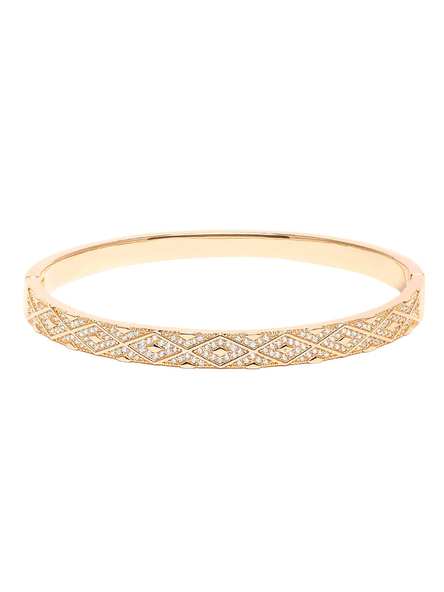 Elegance and Glamour CZ Studded Kada