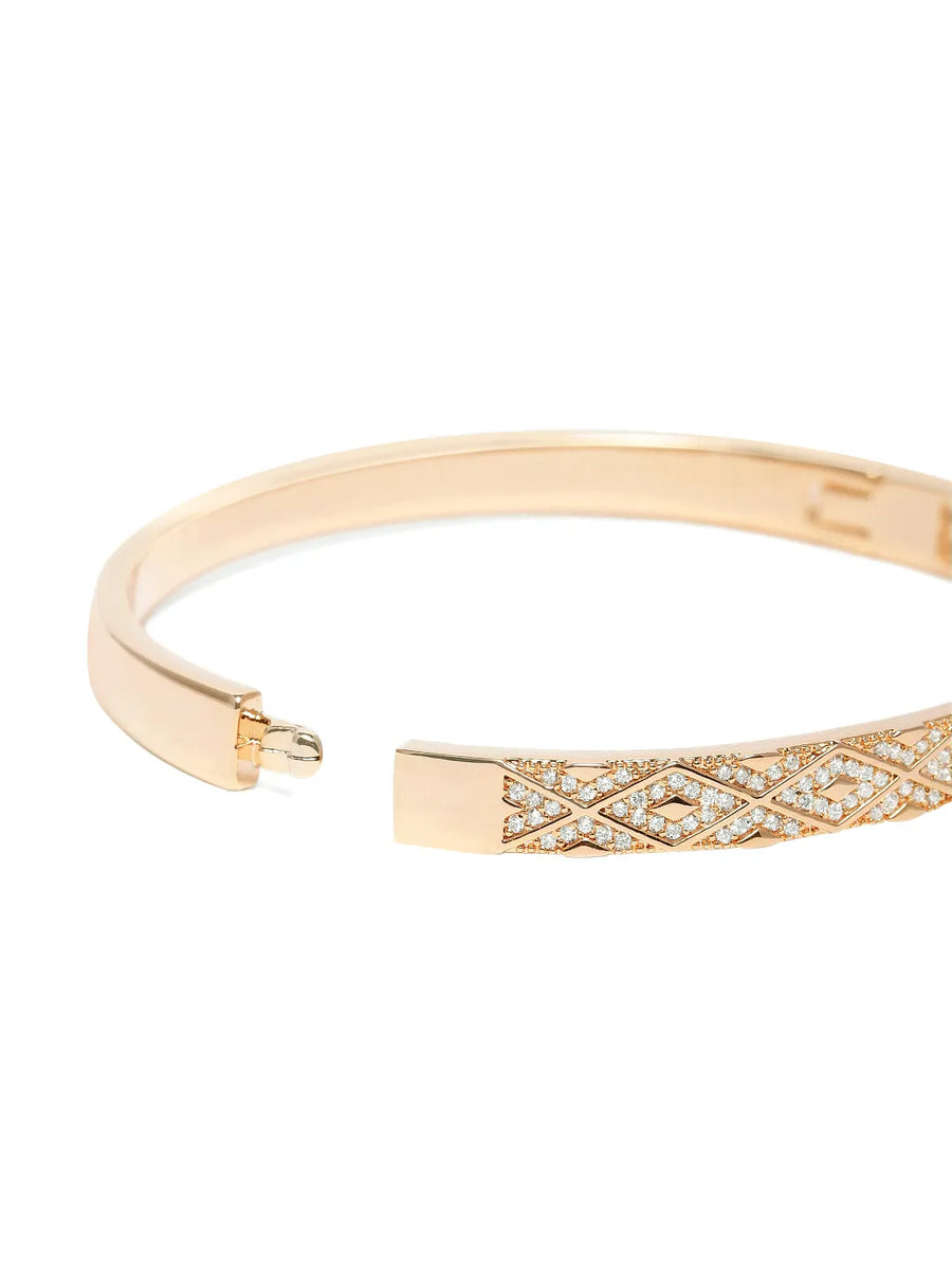 Elegance and Glamour CZ Studded Kada