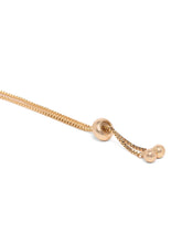 Soft Petal Sparkle Slider Bracelet