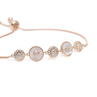 Glowing Discs with Sparkle Bracelet