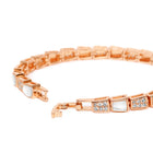 Shiny CZ Stud Bracelet for Women