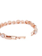 CZ Cluster & Mother of Pearl  Bracelet