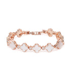 Opaline Clover Charm Bracelet